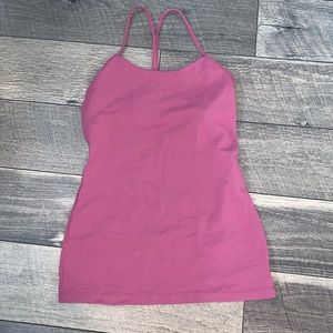 Lululemon Mauve Pink Tank Top